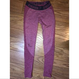 GYMSHARK PINK FLEX LEGGINGS